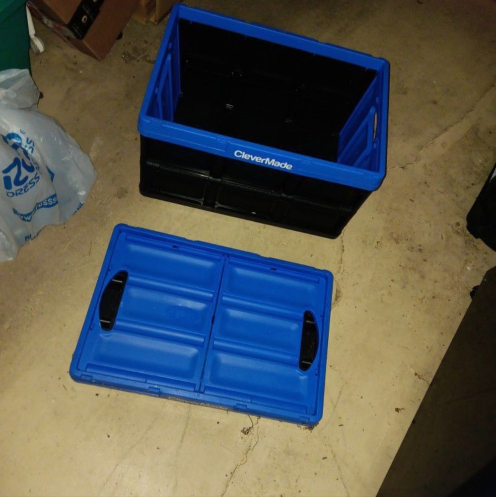 *SOLD* Clever Made collapsible crates
